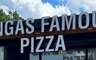 Channel Letter Sign for Singas Famous Pizza - JC Signs 2022