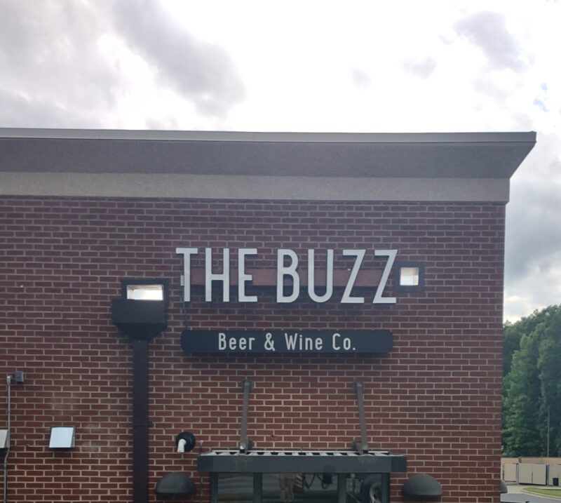 Channel Letter Sign for The Buzz Beer & Wine Co. - JC Signs 2022