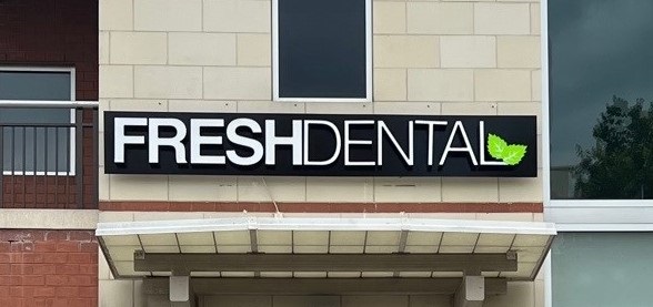 LED Channel Letter Sign for Fresh Dental of Cotswald/Charlotte - JC Signs 2022