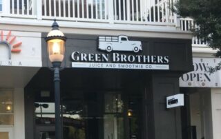 Exterior Signage for Green Brothers Juice of Huntersville – JC Signs 2022