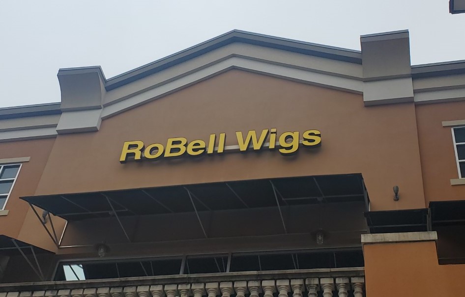 Channel Letter Sign for RoBell Wigs of Charlotte - JC Signs 2023