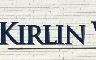 Custom Wall Sign for Kirlin Way of Charlotte – JC Signs 2023