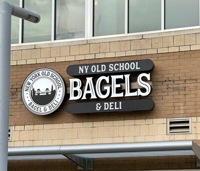 Channel Letter Sign for NY Old School Bagels & Deli (Charlotte) - JC Signs 2023