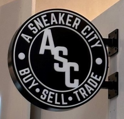LED Blade Sign for A Sneaker City of Concord, NC (JC Signs 2023)