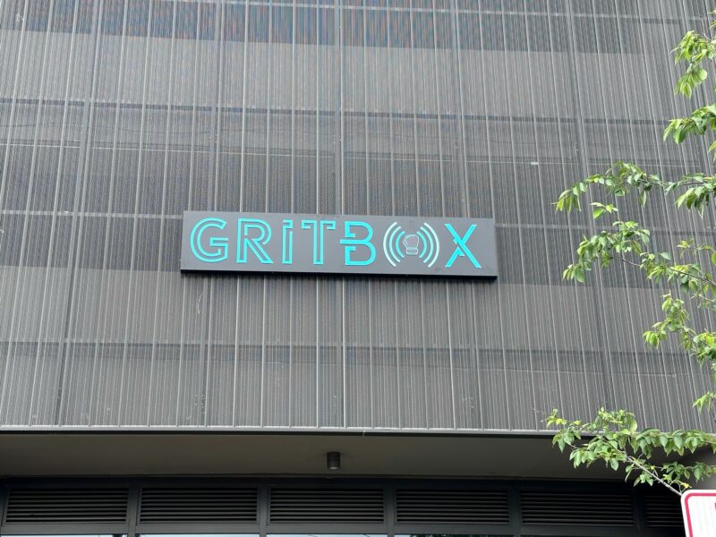 LED Cabinet Sign for Grit Box of Charlotte, NC - JC Signs 2023