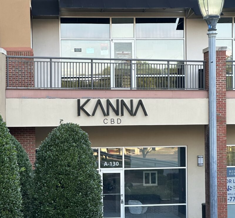 Channel Letter Sign for Kanna CBD - JC Signs 2023