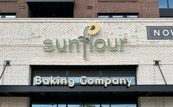 Channel Letter Sign for Sunflour Baking Co. - JC Signs 2023
