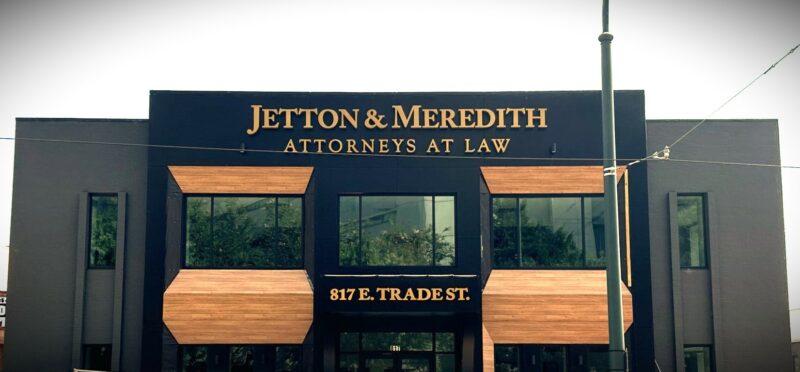 Halo-Lit Channel Letter Signs for Jetton & Meredith Attorneys - JC Signs 2023